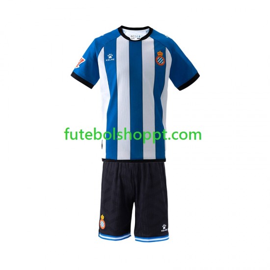 Camisola Júnior RCD Espanyol Principais Equipamento 2026-2027 Manga Curta