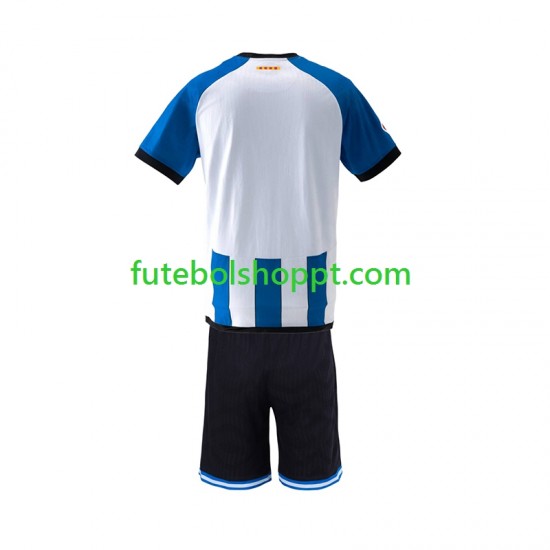 Camisola Júnior RCD Espanyol Principais Equipamento 2026-2027 Manga Curta