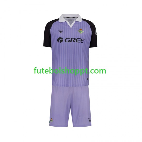 Camisola Júnior Real Betis Guarda-redes Retro Principais Equipamento 2025-2026 Manga Curta