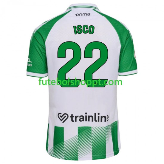 Camisola Homem Real Betis Isco 22 Principais Equipamento 2026-2027 Manga Curta