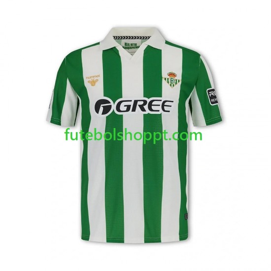 Camisola Homem Real Betis Retro Principais Equipamento 2025-2026 Manga Curta