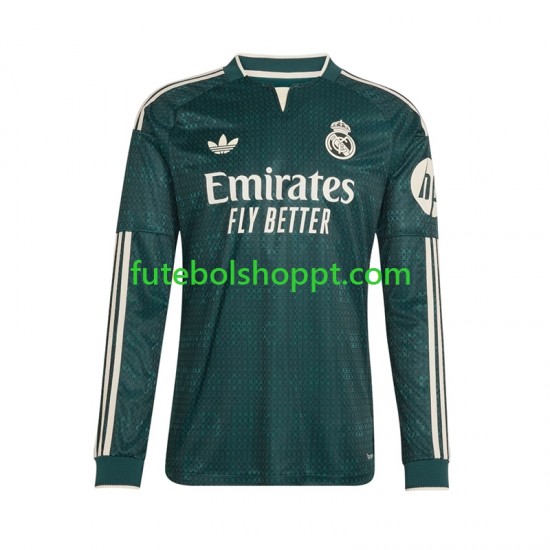Camisola Homem Real Madrid Alternativa Equipamento 2026-2027 Manga Comprida