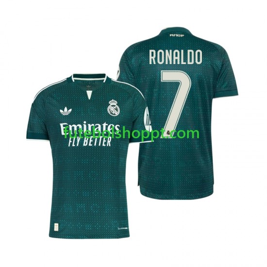 Camisola Homem Real Madrid Cristiano Ronaldo 7 Alternativa Equipamento 2026-2027 Manga Curta