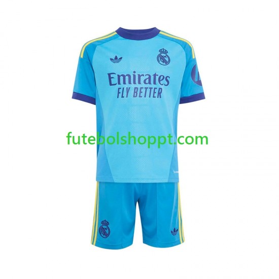 Camisola Júnior Real Madrid Guarda-redes Alternativa Equipamento 2026-2027 Manga Curta