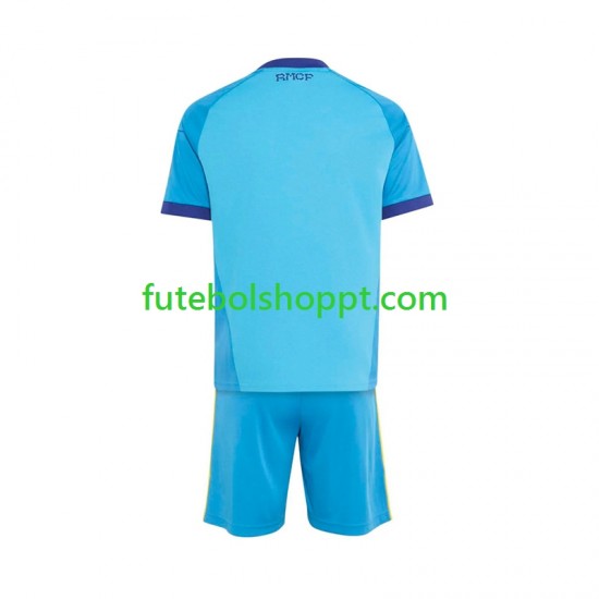 Camisola Júnior Real Madrid Guarda-redes Alternativa Equipamento 2026-2027 Manga Curta
