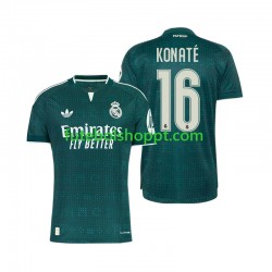 Camisola Homem Real Madrid Ibrahima Konate 16 Alternativa Equipamento 2026-2027 Manga Curta