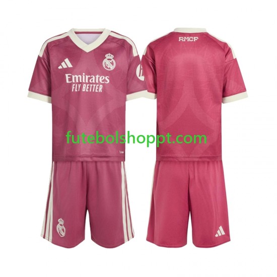 Camisola Júnior Real Madrid Terceiro Equipamento 2026-2027 Manga Curta