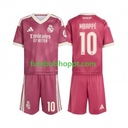 Camisola Júnior Real Madrid Mbappé Kylian 10 Terceiro Equipamento 2026-2027 Manga Curta