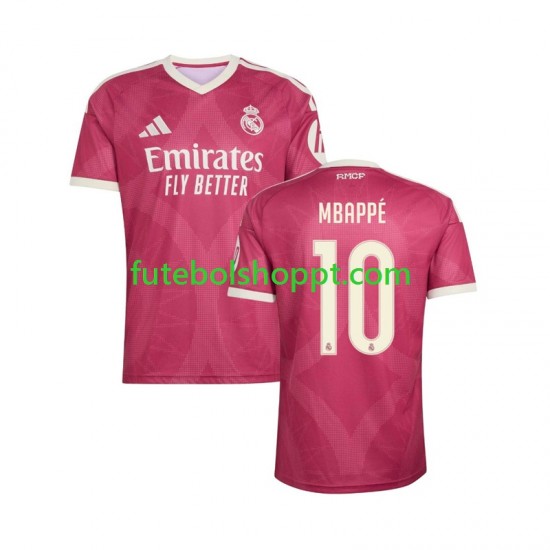 Camisola Homem Real Madrid Mbappé Kylian 10 Terceiro Equipamento 2026-2027 Manga Curta