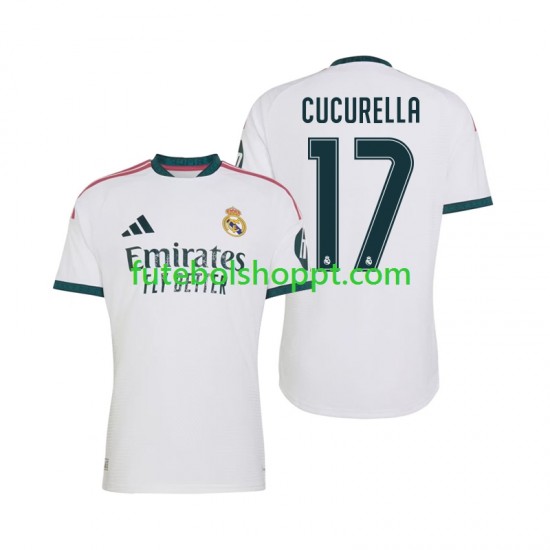 Camisola Homem Real Madrid Marc Cucurella 17 Principais Equipamento 2026-2027 Manga Curta