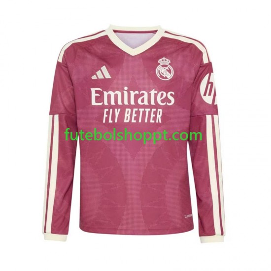 Camisola Homem Real Madrid Terceiro Equipamento 2026-2027 Manga Comprida