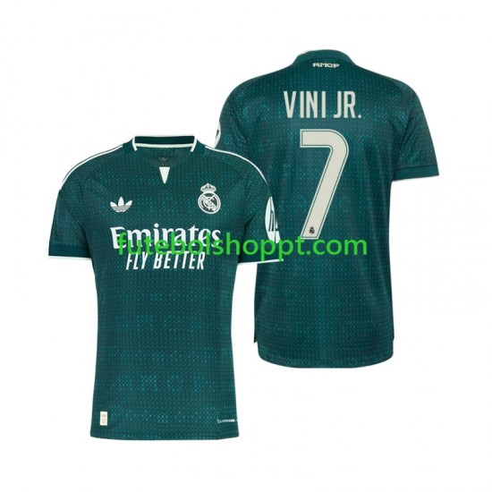 Camisola Homem Real Madrid Vinicius Junior 7 Alternativa Equipamento 2026-2027 Manga Curta