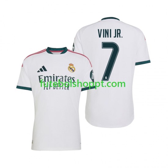 Camisola Homem Real Madrid Vinicius Junior 7 Principais Equipamento 2026-2027 Manga Curta