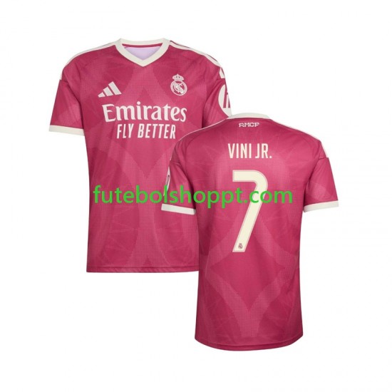 Camisola Homem Real Madrid Vinicius Junior 7 Terceiro Equipamento 2026-2027 Manga Curta