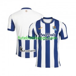 Camisola Homem Real Sociedad Principais Equipamento 2026-2027 Manga Curta
