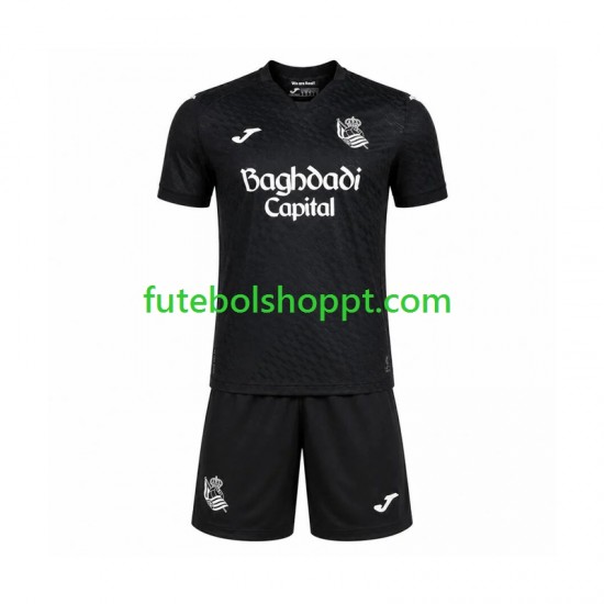 Camisola Júnior Real Sociedad Alternativa Equipamento 2026-2027 Manga Curta