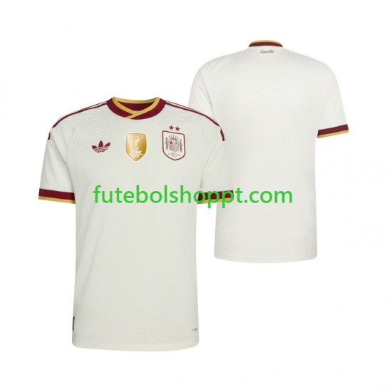 Camisola Homem Espanha 2-star Alternativa Equipamento 2026-2027 Manga Curta