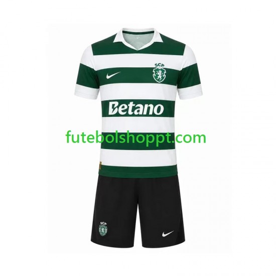 Camisola Júnior Sporting CP Principais Equipamento 2026-2027 Manga Curta