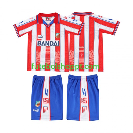 Camisola Júnior Sporting CP 1996 1997 Retro Principais Equipamento Manga Curta