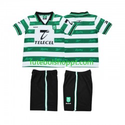 Camisola Júnior Sporting CP 2000 Retro Principais Equipamento 1999 Manga Curta