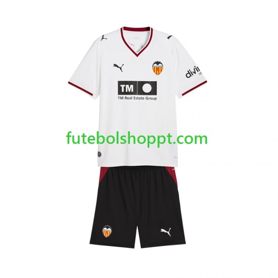 Camisola Júnior Valencia CF Principais Equipamento 2026-2027 Manga Curta