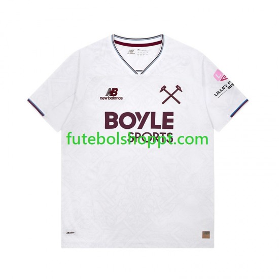 Camisola Homem West Ham United Alternativa Equipamento 2026-2027 Manga Curta