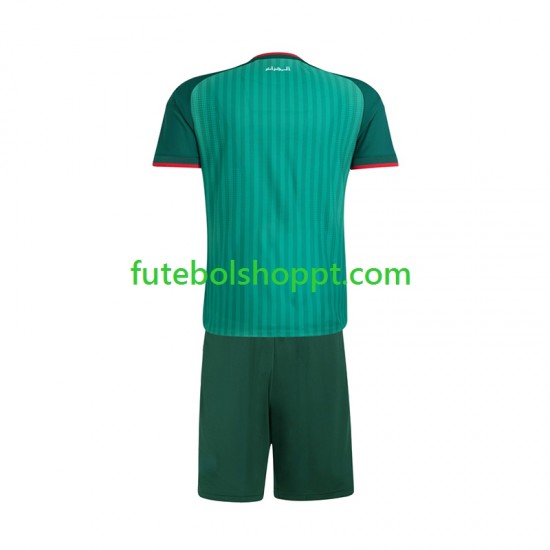 Camisola Júnior Argélia Alternativa Equipamento 2026 Manga Curta