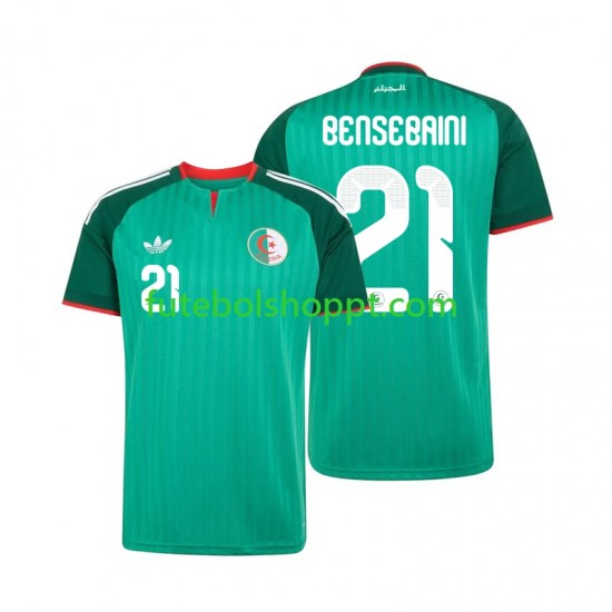 Camisola Homem Argélia Ramy Bensebaini 21 Alternativa Equipamento 2026 Manga Curta