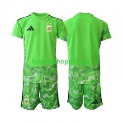 Camisola Júnior Argentina Guarda-redes Terceiro Equipamento Copa do Mundo 2026 Manga Curta