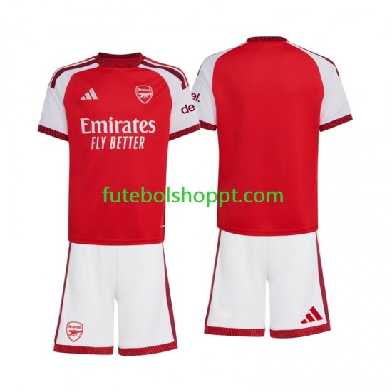 Camisola Júnior Arsenal Principais Equipamento 2026-2027 Manga Curta