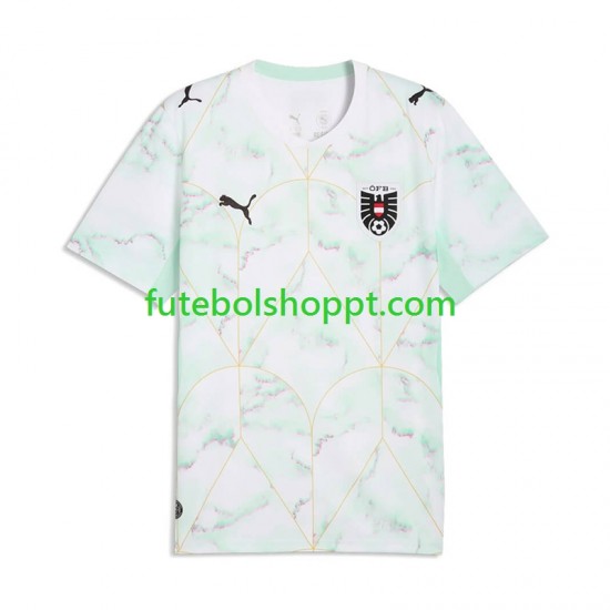 Camisola Homem Áustria Alternativa Equipamento Copa do Mundo 2026 Manga Curta