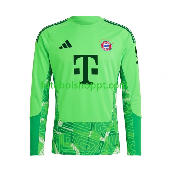 Camisola Homem Bayern de Munique Guarda-redes Principais Equipamento 2026-2027 Manga Comprida