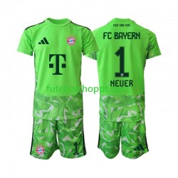 Camisola Júnior Bayern de Munique Manuel Neuer 1 Guarda-redes Principais Equipamento 2026-2027 Manga Curta
