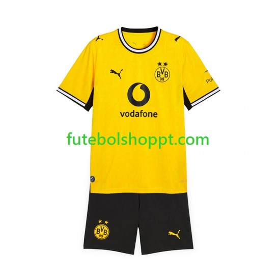 Camisola Júnior Borussia Dortmund Principais Equipamento 2026-2027 Manga Curta