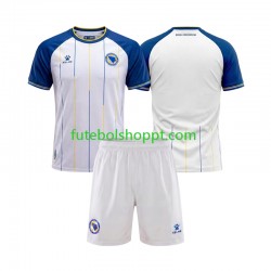 Camisola Júnior Bósnia e Herzegovina Alternativa Equipamento Copa do Mundo 2026 Manga Curta