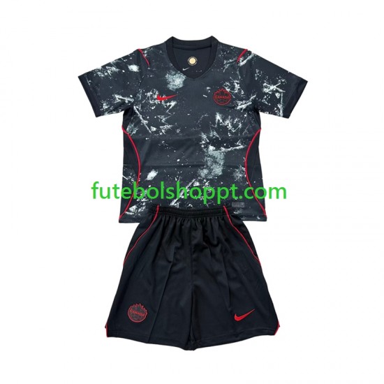 Camisola Júnior Canadá Alternativa Equipamento Copa do Mundo 2026 Manga Curta