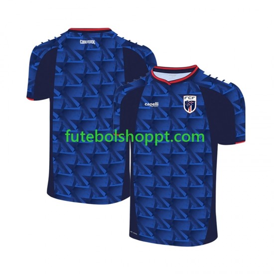 Camisola Homem Cape Verde Principais Equipamento Copa do Mundo 2026 Manga Curta