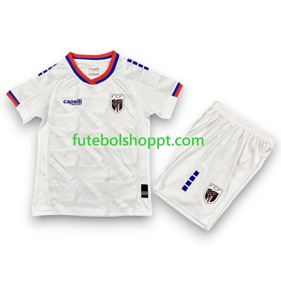 Camisola Júnior Cape Verde Alternativa Equipamento Copa do Mundo 2026 Manga Curta