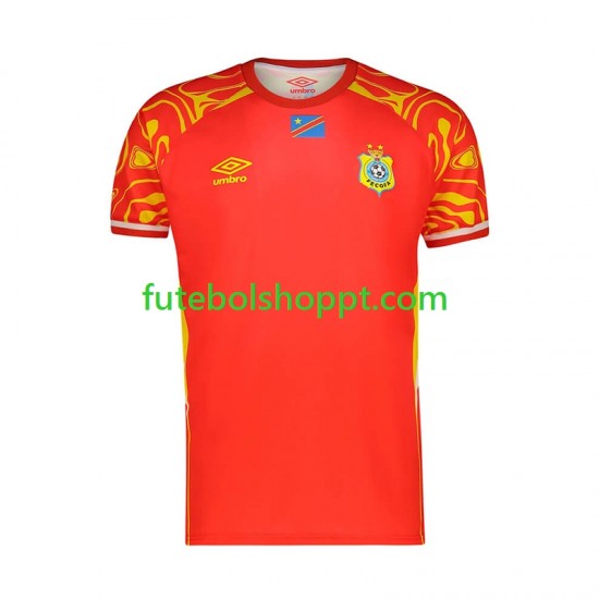 Camisola Homem DR Congo Terceiro Equipamento Copa do Mundo 2026 Manga Curta