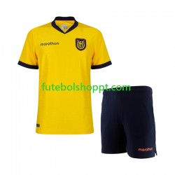 Camisola Júnior Equador Principais Equipamento Copa do Mundo 2026 Manga Curta