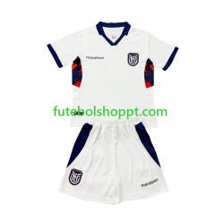 Camisola Júnior Equador Terceiro Equipamento Copa do Mundo 2026 Manga Curta