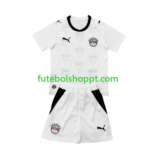 Camisola Júnior Egito Alternativa Equipamento Copa do Mundo 2026 Manga Curta