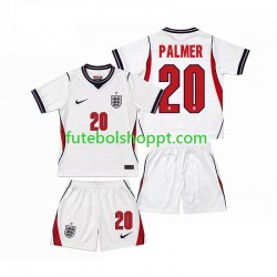 Camisola Júnior Inglaterra Cole Palmer 20 Principais Equipamento Copa do Mundo 2026 Manga Curta