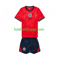Camisola Júnior Inglaterra Alternativa Equipamento Copa do Mundo 2026 Manga Curta