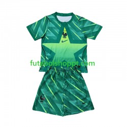 Camisola Júnior França Guarda-redes Terceiro Equipamento Copa do Mundo 2026 Manga Curta