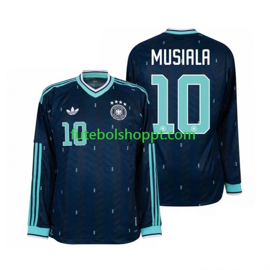 Camisola Homem Alemanha Jamal Musiala 10 Alternativa Equipamento Copa do Mundo 2026 Manga Comprida