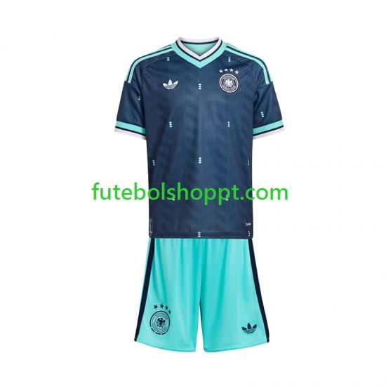 Camisola Júnior Alemanha Alternativa Equipamento Copa do Mundo 2026 Manga Curta