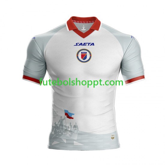 Camisola Homem Haiti Alternativa Equipamento Copa do Mundo 2026 Manga Curta