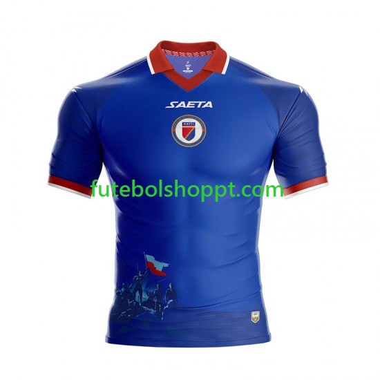 Camisola Homem Haiti Principais Equipamento Copa do Mundo 2026 Manga Curta