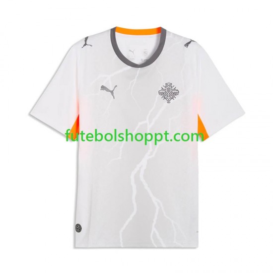 Camisola Homem Islândia Alternativa Equipamento 2026 Manga Curta